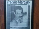 FREDDIE MERCURY LOVE KILLS  FRAMED ORIGINAL ADVERT  POSTER SIZE 15  SEP 1984