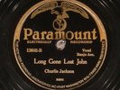 78 RPM   Charlie Jackson, Paramount 12602, EE+  Blues