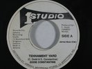 Reggae 45 EDDIE CONSTANTINE Tenement Yard on Studio 1 VG++