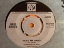 DAVE DAVIES - Hold My Hand. UK Pye 45'. Kinks, Ray Davies 1967