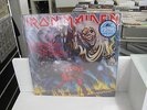 IRON MAIDEN LP THE NUMBER OF THE BEAST LIMITED EDIITON BLUE VINYL