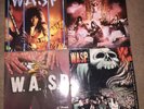 Wasp W.A.S.P Vinyl Record Lot 4 Lp's Total Near Mint Set Vinyl Is Mint