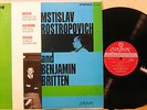 LONDON CS 6237 BB FFSS Rostropovich Britten Schumann CELLO SONATA UK NM