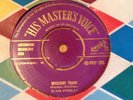 Elvis Presley mauve HMV. Mystery Train love Me Purple Gold Pop 295