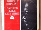LIGHTNIN HOPKINS-SMOKES LIKE LIGHTNING-PRESTIGE-1963-ORIGINAL-MONO-BLUES LP