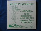 ROCKWELL KENT LP COVER ART MUSIC IN VERMONT VT SYMPHONY RECORD 1967