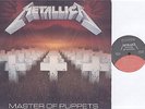 Metallica - Master of Puppets - Heavy Metal LP - Original Inner - Lyrics