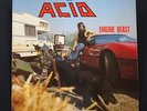ACID - Engine Beast LP 1984 Orig. Belgium Metal RARE vectom exumer living death