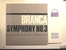 Glenn Branca Symphony No.3 vinyl LP+program, signed 1st Ed. Neutral, Sonic Youth
