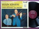 PHILIPS Hifi StereO, ED1, BEETHOVEN Violin sonatas No. 9 & 4, OISTRAKH,OBORIN,NM