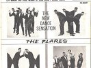 FLARES--PICTURE SLEEVE + 45---(JUMP & BUMP)--PS--PIC--SLV