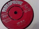 Beatles - RED Parlophone copy of Love Me Do -WITHDRAWN - 45-R 4949