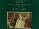 2lp box philips 6770950 bach sonatas&partitas Felix ayo ex+/nm