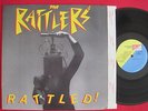 THE RATTLERS - RATTLED  (1985) POWER POP PUNK LP - PVC 8943 JEM RECORDS - EX