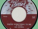 ORCHIDS You're Everything to Me / Newly Wed 45rpm Parrot 1955 NM original