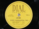 78 RPM --  Dodo Marmarosa Trio, Dial 1025, EE+  Jazz