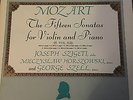 SZIGETI/HORSZOWSKI/SZELL-MOZART:15 SONATAS FOR VIOLIN&PIANO-3LP VOL.2 VANGUARD
