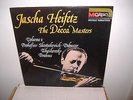 JASCHA HEIFETZ violin - The Decca Masters Vols 1 & 2 - MCA (1989, 2-LP LOT)