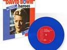 David Bowie - Heroes Limited 2015 Blue Vinyl French 7-inch version - New Sealed
