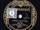 FRED ELIZALDE AND HIS MUSIC 78 - CRAZY RHYTHM - LAUGHING MARIONETTE