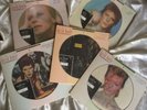 DAVID BOWIE - SET OF 5 RARE PICTURE DISC VINYL,VGC -Ziggy Stardust, Aladdin Sane