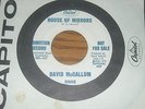 OBSCURE 45,  DAVID MCCALLUM (DUCKY).  A MAN & A WOMAN /  HOUSE OF MIRRORS.