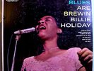 BILLIE HOLIDAY BLUES ARE BREWING STUNNING (UNPLAYED?) ORIG '56 DECCA MONO LP DG