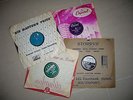 4 X 78 RPM RECORDS BY ELVIS - DEAN MARTIN - THE COASTERS - THE CORONETS