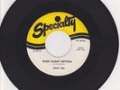 Mercy Dee & Lady Fox - Get To Gettin' (Specialty 481) 45rpm RARE JUMP BLUES R&B