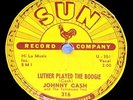 SUN 316 78 rpm  Johnny Cash  
