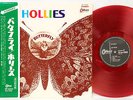HOLLIES butterfly JAPAN orig '68 RED VINYL LP rare  [FREE P+P]