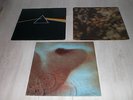 Disques vinyles 33T Pink Floyd, Dark side of the moon, Meddle, Obscured by cloud