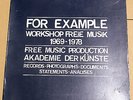 FOR EXAMPLE FMP Records RARE 3 LP BOX w/ 135 page BOOK Free Jazz EX NM Brotzmann