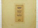 GEORGES ENESCO, CHAILLEY-RICHEZ - ENESCO sonata CHAUSSON poeme EMI LP EX++