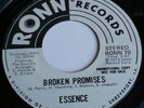 Essence Broken Promises PROMOTIONAL COPY  NOT FOR SALE
