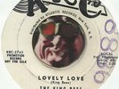 THE KING BEES Lovely Love GROUP DOO WOP SOUL R&B WLP PROMO 45 RPM RECORD