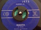 RARE Indiana Garage Rockabilly 45 SILVER JETS Modockin/ Roberta VG PRIVATE PRESS