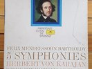 Karajan BPO - Felix Mendelssohn: Symphonies ( Complete ) - DGG box 5 LP