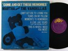 MARTHA & THE VANDELLAS Come And Get These Memories LP on Gordy mono