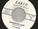 ROCKABILLY GARAGE -PITMEN-  SUMMERTIME BLUES  -HEAR BOTH- 1965 TEXAS EARTH