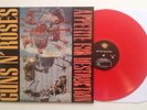 GUNS N' ROSES APPETITE FOR DESTRUCTION - RED COLOR VINYL LP RARE COVER (NM)