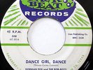 NORMAN FOX &The ROB ROYS 45 Dance Girl Dance BACK BEAT DOO WOP cc1233