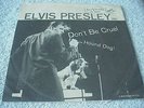 ELVIS PRESLEY-Don't Be Cruel/Hound Dog-45 & PICTURE SLEEVE/ORIG RCA LB/NICE