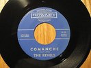 Surf 45 THE REVELS Intoxica / Comanche DOWNEY 123   NOS  MINTY Pulp Fiction