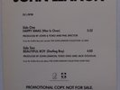 JOHN LENNON: Happy Xmas (War Is Over) / Beautiful Boy BEATLES PROMO 12” lp ORIG