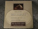 GIOCONDA DE VITO Brahms: Violin Sonatas 1 & 3 HMV Orig. UK 1950s ALP r/g ED1