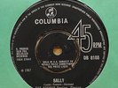 THE KOOBAS SALLY / CHAMPAGNE & CAVIAR OG UK COLUMBIA RECORDS 7
