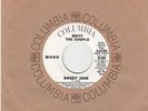 MOTT THE HOOPLE - Columbia 45784 - Sweet Jane - VG++ ROCK DJ 45 w/co slv (1972)