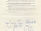 WARHORSE VERTIGO RED SEA SIGNED LETTER 1970'S NICK SIMPER ASHLEY HOLT COMPLETE