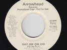 Modern Soul Disco 45 - Van Jones- Say Ow Ow - Arrowhead - NM mp3 - promo